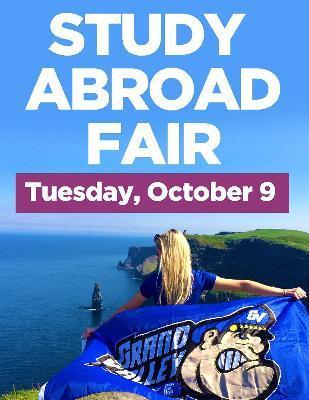 Study Abroad Fair Tuesday, October 9